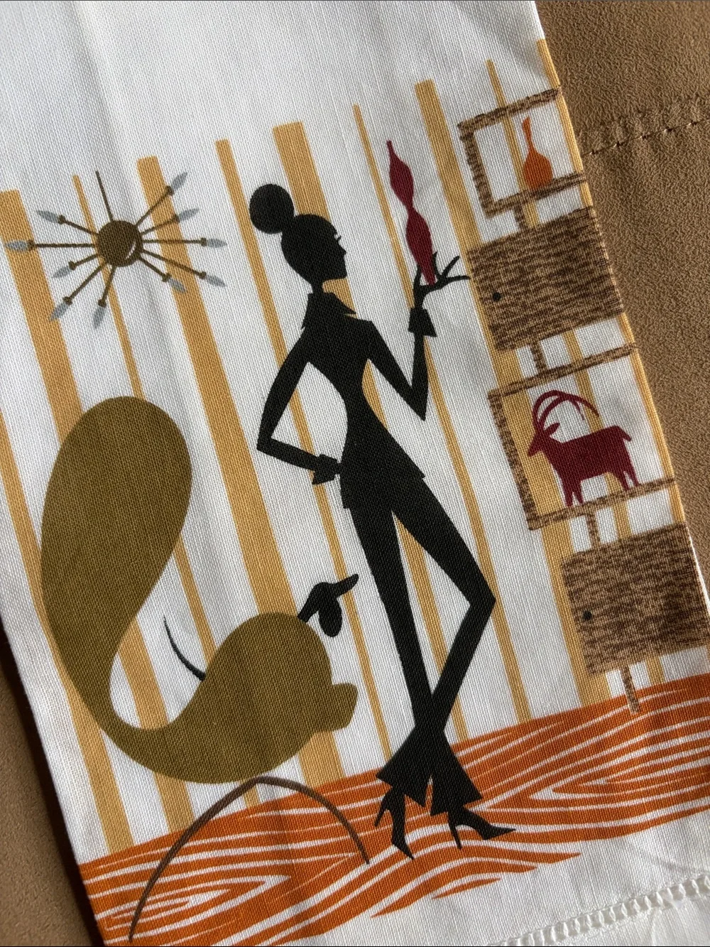 Capricorn Astrology Girls kitchen towel